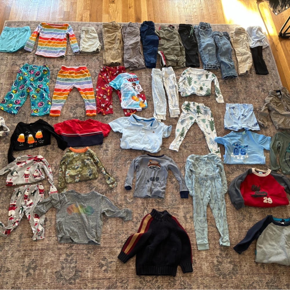Colorful Kids Bottoms Set